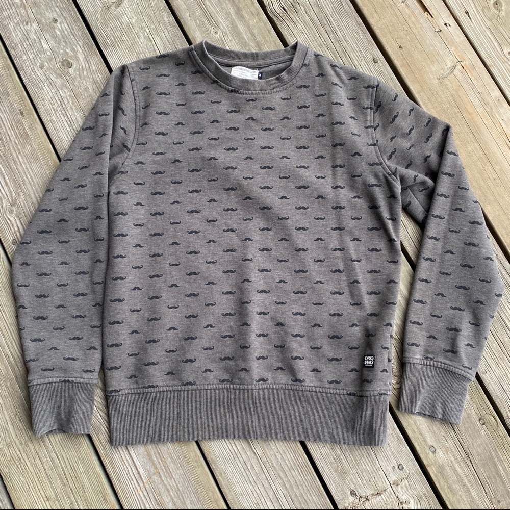 Jack & Jones Moustache Crewneck Sweater